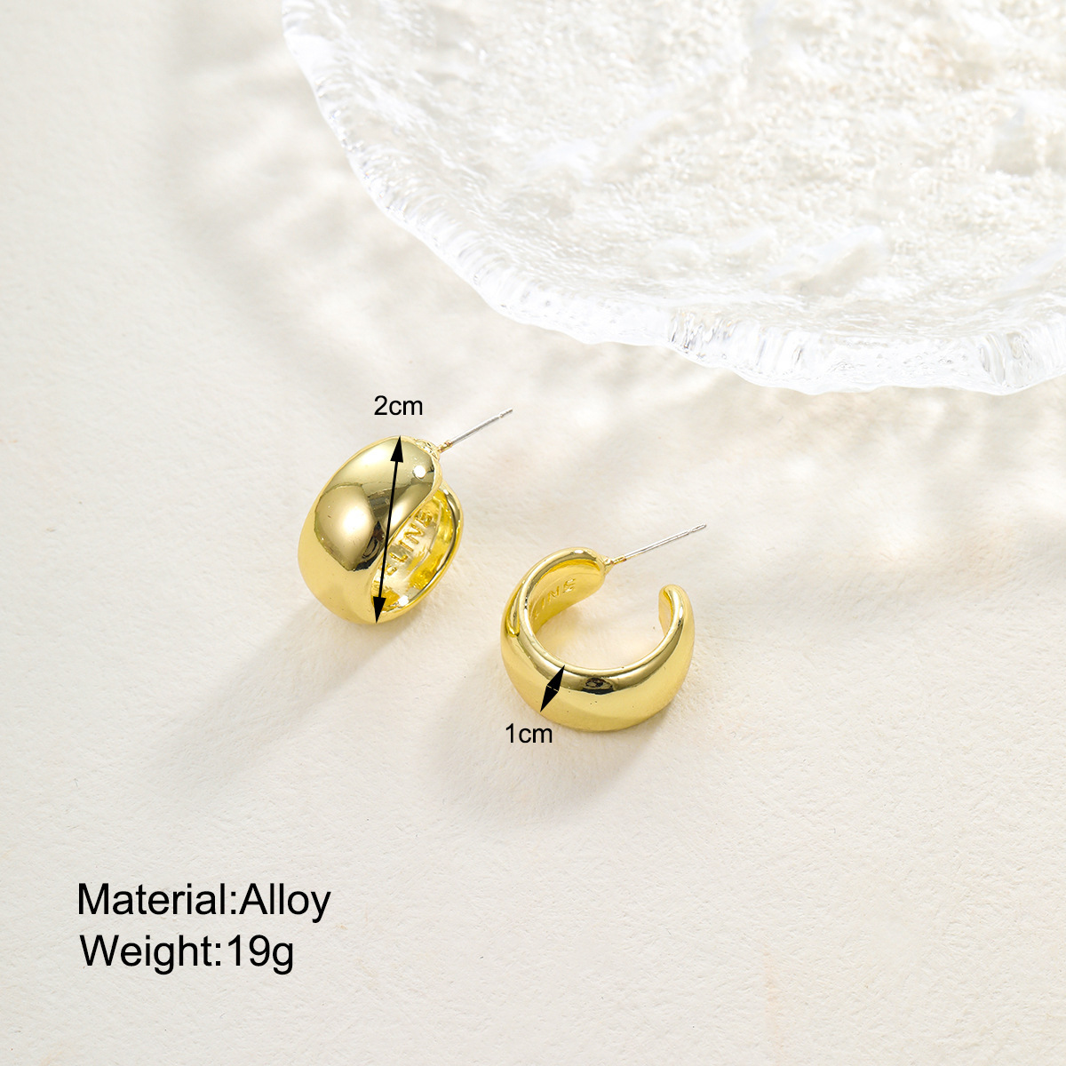 Shop Our Newest Italy Bottega Tear Drop Earrings - 14/18K