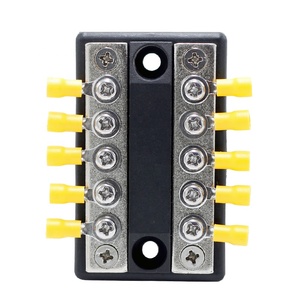 48V DC <strong>Dual</strong> Bus 100A <strong>Busbar</strong> Terminal Block Blue Sea Systems 5 Circuit Max <strong>Busbar</strong> - Product Image 5