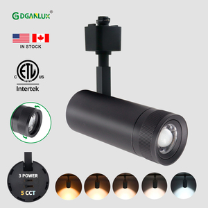 20W 30W Zoomable 5cct AC120-277V <span class=keywords><strong>LED</strong></span> tracklights Hệ thống theo dõi ánh sáng cho cửa hàng - Product Image 2