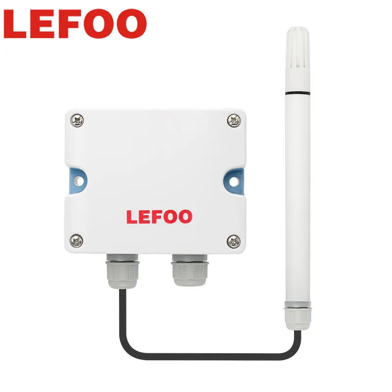 Lefoo treo tường loại công nghiệp RS485 HVAC đo nhiệt độ và độ ẩm Transmitter