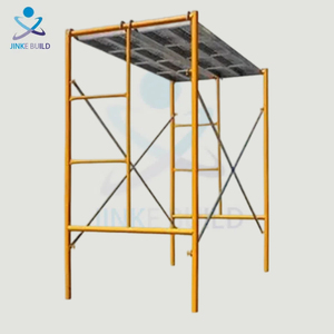 Encofrado de hormigón de andamio de Marco en H de acero fuerte y estable y soporte de construcción de gran altura - Product Image 1