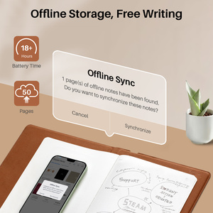 नोट x10 डिजिटल ड्राइंग लिखावट के लिए पोर्टेबल स्मार्ट नोटबुक पेन सेट ग्राफिक्स ड्राइंग टेबलेट - Product Image 6