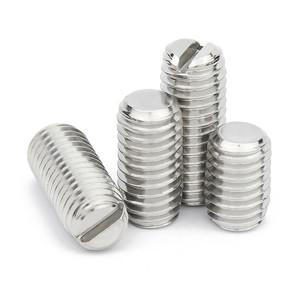 高品質生産M2 M3 M4 M5 M6様々なサイズフラットポイントスロットセットスクリュー - Product Image 1