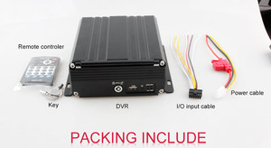 8通道移动DVR NVR系统1080P总线录像机，带固态硬盘液晶屏模拟IP和4G WIFI全球定位系统 - Product Image 5