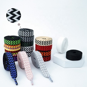 INS Fashion Lan-vin Dây Giày Rộng 1.5Cm/2Cm/3Cm Giày Vải Họa Tiết Gợn Sóng NK SB Dunks AF Giày Bánh Mì Dây Giày Đế Bằng - Product Image 3