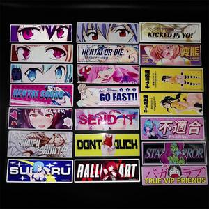 YYX Wholesale High Quality 90+ Designs One Piece <strong>Anime</strong> Motion Sticker Waterproof <strong>Decals</strong> for <strong>Cars</strong> Window - Product Image 3