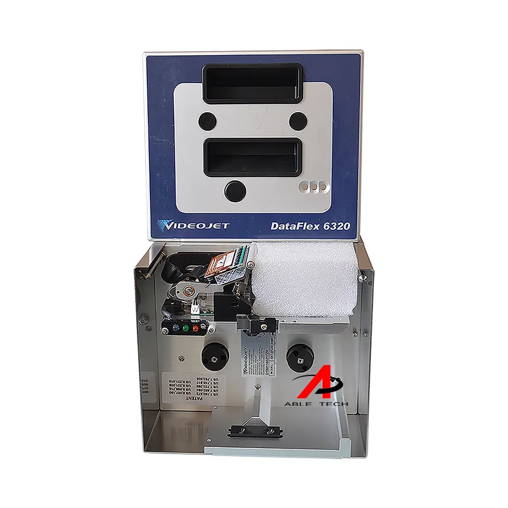 TTO impressora 300dpi código impressão máquina transferência térmica overprinter videojet dataflex 6330 6530