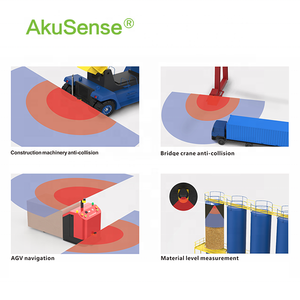 Sense 0.320M Mini Lidar ToF Range Finder Sensor 3D TOF Cámara para localización y mapeo de robots Escáner Lidar de 360 grados - Product Image 2