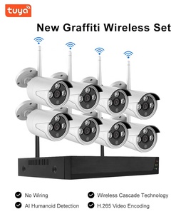 TUYA APP 8CH NVR HD 1080P CCTV <strong>Camera</strong> System Record Outdoor P2P Wireless Wifi IP <strong>Security</strong> <strong>Camera</strong> Set Video Surveillance Kit - Product Image 3