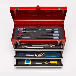 欧洲热卖高品质<span class=keywords><strong>3</strong></span>抽屉智能工具箱，带锁，适用于车间和家庭