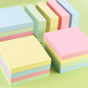 Venta al por mayor, logotipo personalizado, uso de oficina transparente, marcador adhesivo fuerte, Cubo de papel transparente, Bloc de notas adhesivas, Bloc de notas - Product Image 2