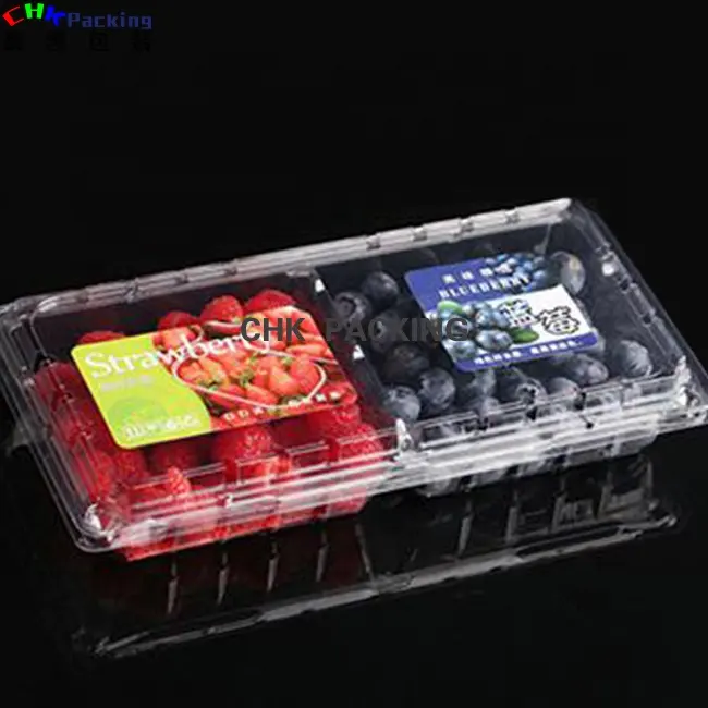 CHK-embalaje desechable para mascotas, caja de embalaje para frutas, uvas y fresas