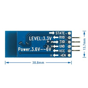 HC-06 RF Wireless Blu-tooth Transceiver Slave Module HC05 / <strong>HC06</strong> RS232 / TTL to UART Converter and Adapter for Arduins - Product Image 4