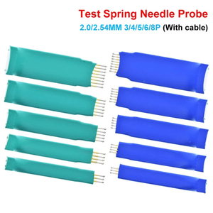 2.54mm-4P 2.00mm Test needle Spring needle 4 foot For STC <strong>STM32</strong> STM8 machine burning write microcontroller <strong>programming</strong> - Product Image 1