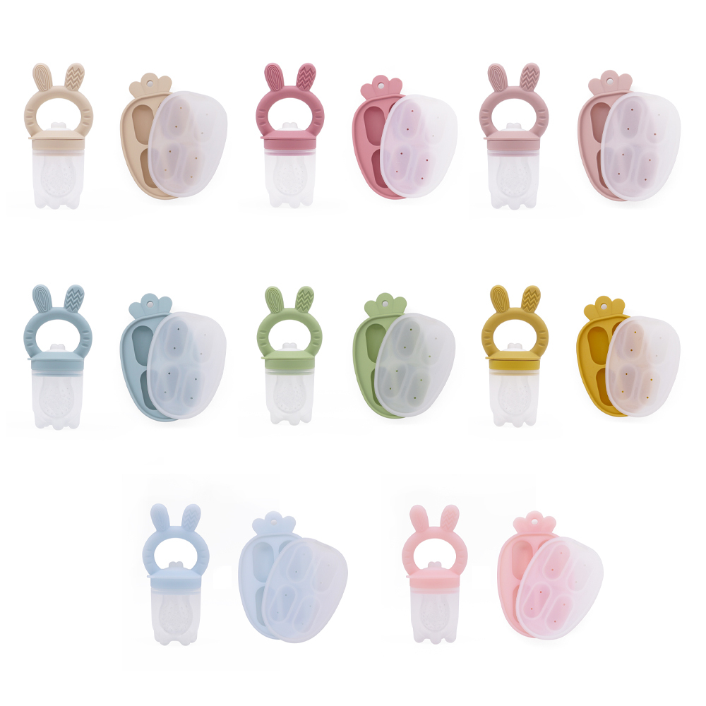Ensemble d'alimentation pour lapins aux fruits