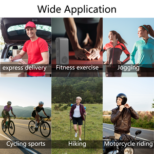 Portable Bluetooth 5.3 Mini Speaker with TYPE-C RGB LED Lighting Wearable Earphone Clip-on for <strong>Cycling</strong> Hiking Party - Product Image 6