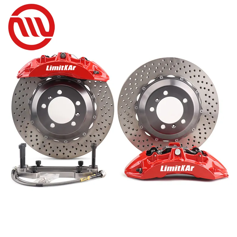 Brembo CTSV6 용 큰 브레이크 시스템 자동 브레이크 캘리퍼스 키트 6 포트 BMW E46 E30 E91 E92 E92 E93 e82 F10 F20 F30 f32 F21 F21