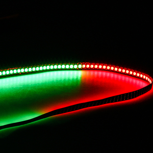 DC5V APA102c цифровая гибкая светодиодная лента 144 светодиодов Smd 5050 Rgb пиксельный диод полноцветный декоративный контроль линии данных 1 м клей - Product Image 6