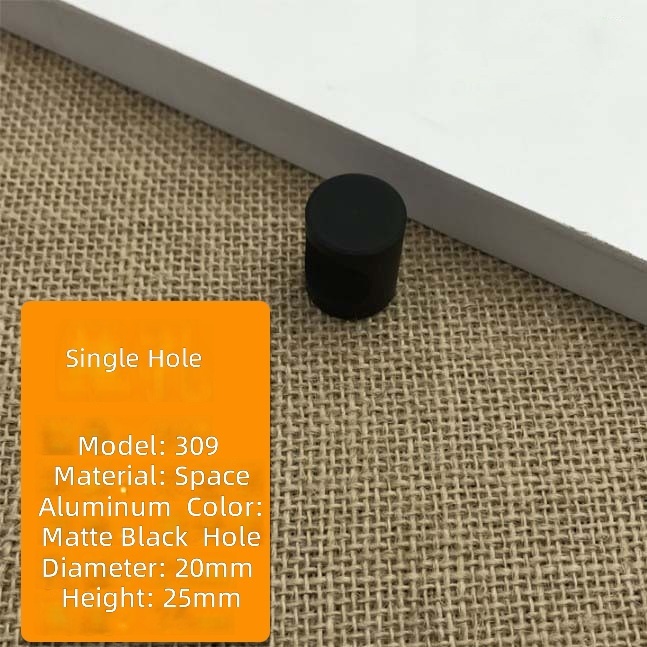 309-single hole 20*25 (black)