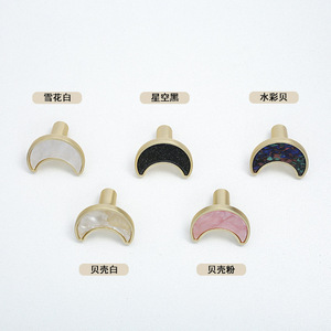 Jaya Mặt Trăng Hình Dạng Kẽm Xử Lý <span class=keywords><strong>Knobs</strong></span> Cho Phòng Trẻ Em Nhà Bếp Phòng Ngủ Ngoài Trời Tủ & Tủ Cửa Ngăn Kéo <span class=keywords><strong>Knobs</strong></span> - Product Image 3