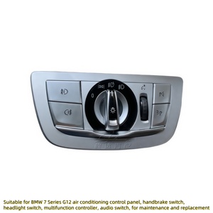 BMW 7 serisi Controller için yüksek kaliteli denetleyici çok fonksiyonlu klima düğmesi anahtarı far denetleyici P anahtar araba parçaları - Product Image 3