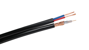 Chất lượng hàng đầu RG59 đồng trục với cáp điện Siamese Cáp CCA CAT5E với điện - Product Image 3