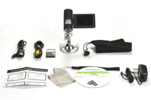 DZM-5PT 5.0mp 1200x放大倍率手持式移动液晶数字显微镜，带Micro-SD存储 - Product Image 5