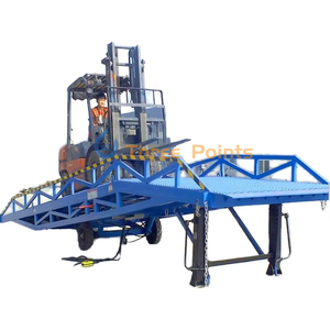 6t 10t 12t 15t Laden und Entladen Mobiler Container Laderampe Versand Mobile Dock Leveler Rampe - Product Image 1