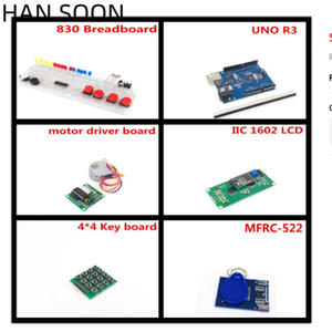 Kit de inicio RFID para Arduino UNO R3 versión mejorada Learning Suite con caja de venta al por menor
