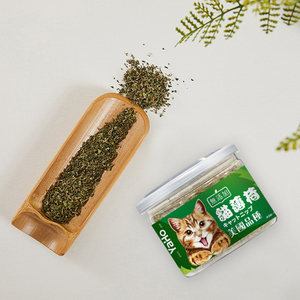 Interaktif kedi oyuncaklar doğal Catmint Catmint kedi nip davranır evcil hayvan yemeği toptan - Product Image 4