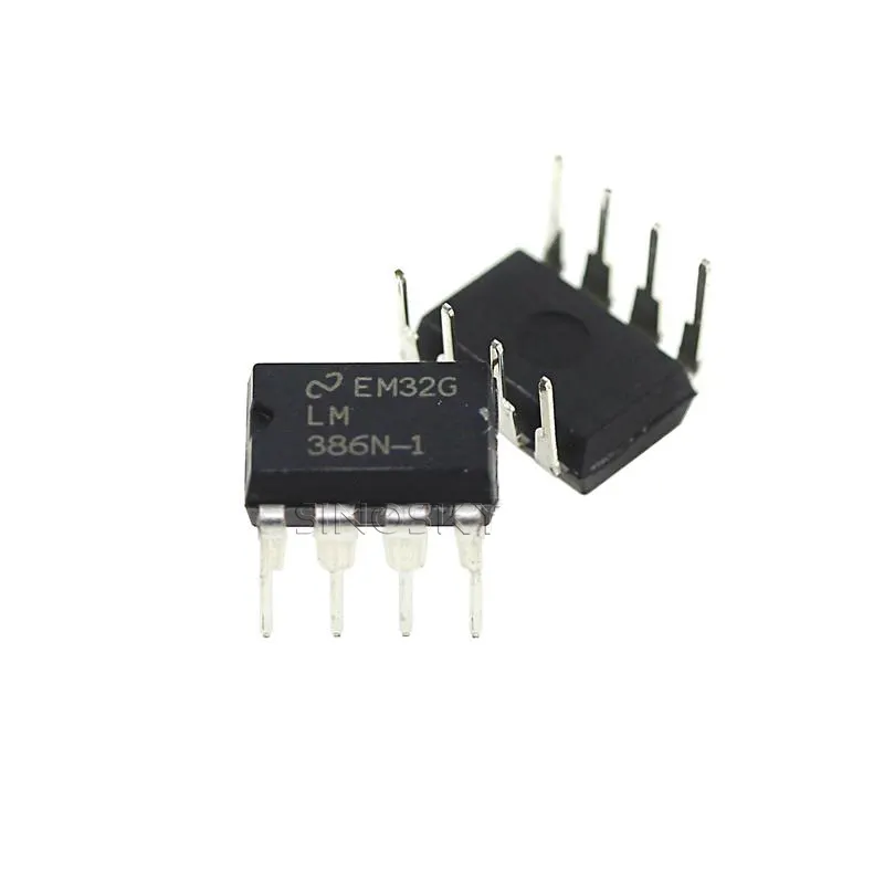 Componentes electrónicos IC LM386N-1 LM386 para lista de BOM amplificador de audio Op amp