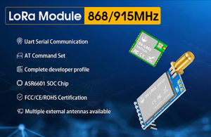DX-SMART 868/915 Mhz LR02-SET LoRa-Daten übertragungs modul Langstrecken-HF-Funkstrom-Mental modul 8KM für Arduino Watchdog