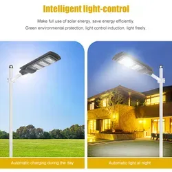 Proje kurulumu ABS açık karayolu yol aydınlatması Radar sensörleri Ip65 su geçirmez 90 Watt hepsi bir Led güneş sokak lambası - Product Image 5