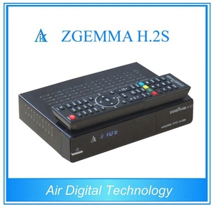 Top bán hộp cáp zgemma h.2s TV kỹ thuật số thu vệ tinh với Full HD 1080P lõi kép Linux OS E2 DVB-S2 + S2 Twin tuners - Product Image 2