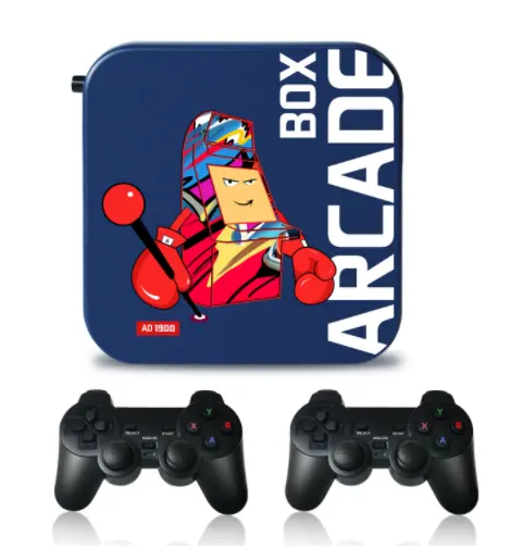 Neue ARCADE BOX Spiel box 4K HD Super 64G Konsole Retro Videospiel konsole Arcade Set-Top Box