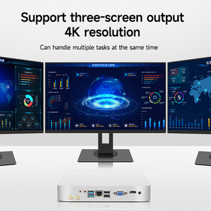 最も安いIntelCore I7 12500HMIniデスクトップコンピューターサポートデュアルディスプレイ2つのLANオールインワンミニPCオフィス用 - Product Image 6