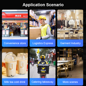 Handheld <strong>Android</strong> Mobile Portable <strong>Printer</strong> Scan 2d QR Code Barcode Scanner Systems Billing Pos Terminal <strong>Printers</strong> &amp; Scanners - Product Image 2