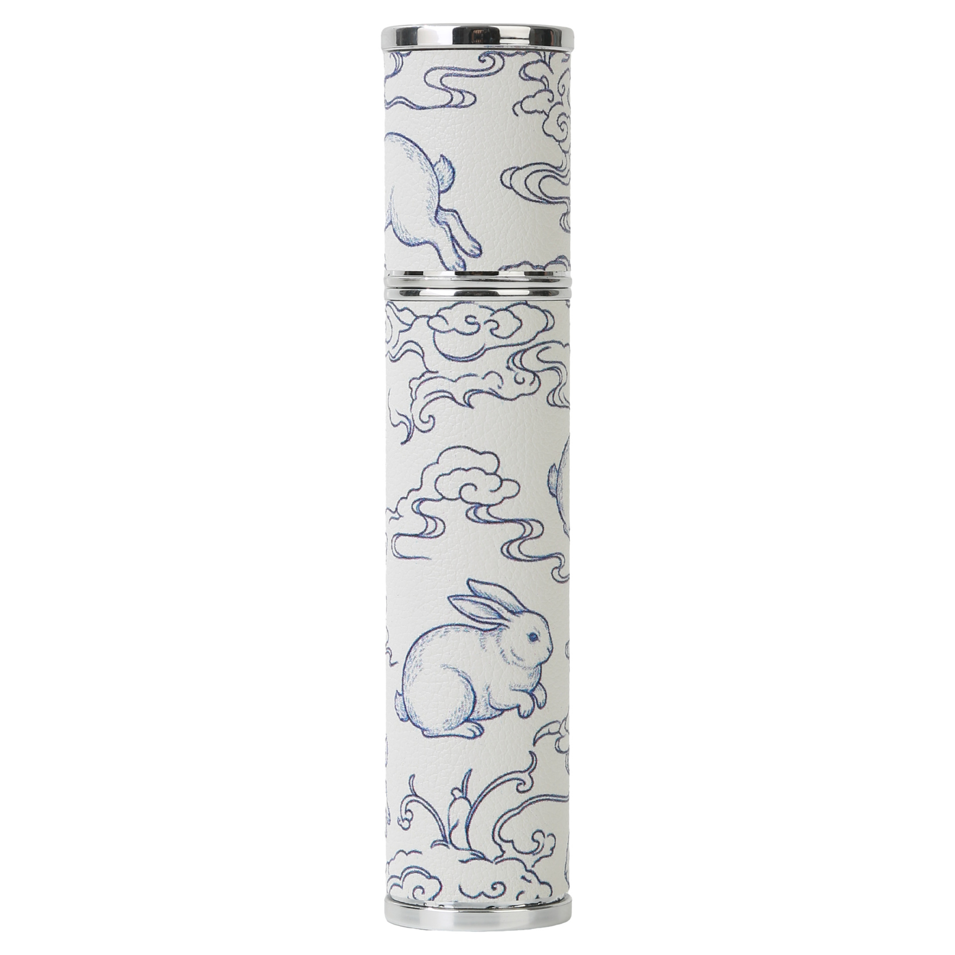 Style lapin mignon bleu et blanc