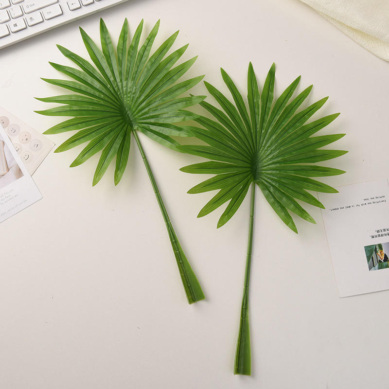 #2ใบปาล์ม Areca (สีเขียวขนาดเล็ก)