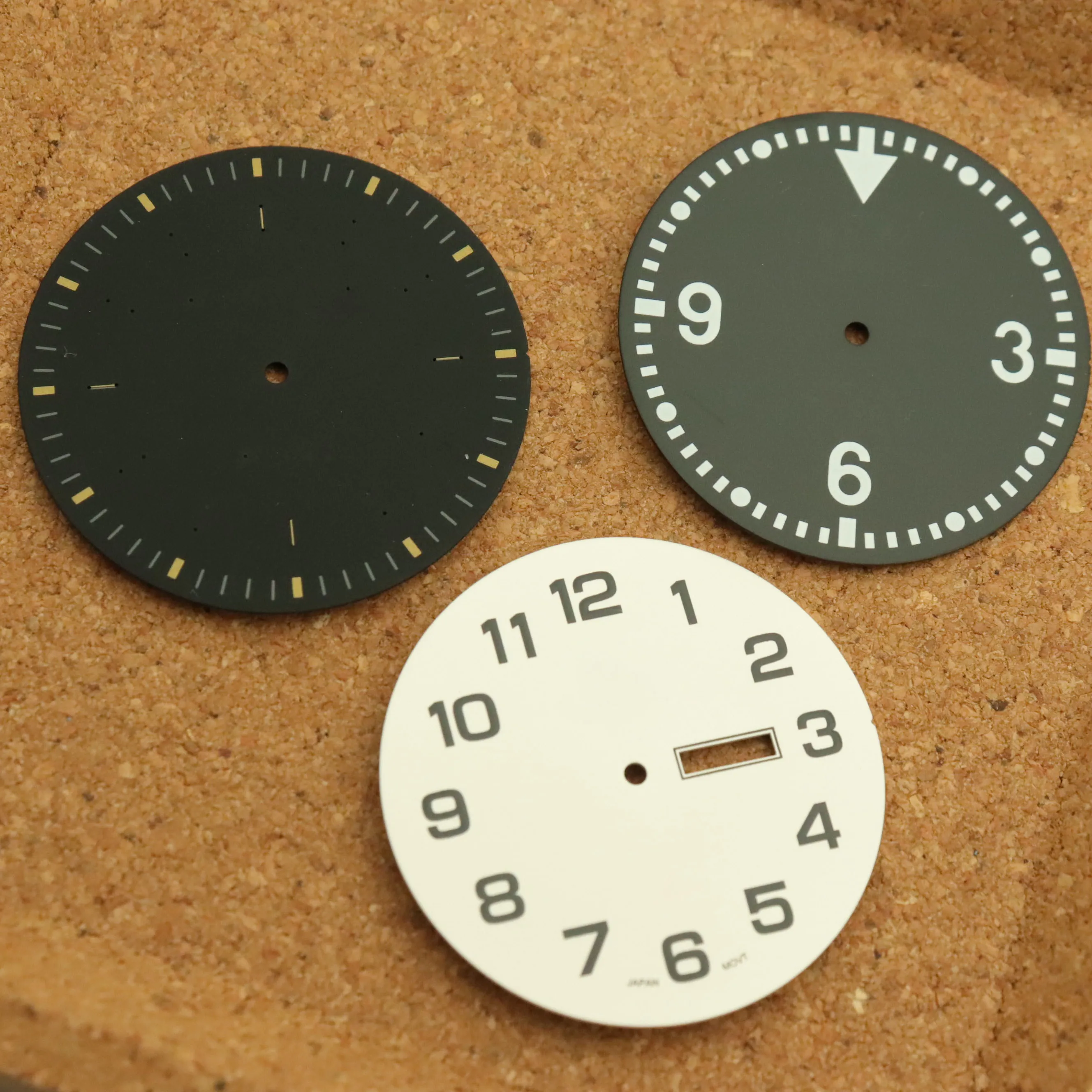 Relógios masculinos de mostrador grande, relógios para homens, logotipo personalizado, mostrador em metal com adesivos de metal