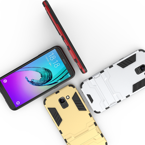 2 in 1 sert arka kapak Samsung galaxy J4 2018 j6 2018 cep telefonu combo kılıfları kabuk cep telefonu kılıfı - Product Image 5