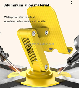 Alloy 360 <strong>Auto</strong> Rotate Adjustable Metal Desktop Desk Waterproof Foldable <strong>Cradle</strong> Desk Stand Cell Mobile Phone Holders for Phone - Product Image 4