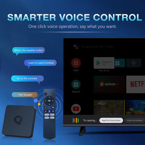 2023 nuovo Android Smart ATV TV Box Q1 4K Firestick Tv Voice Control Remote Google Assistant dispositivo di Streaming Android Tv Stick