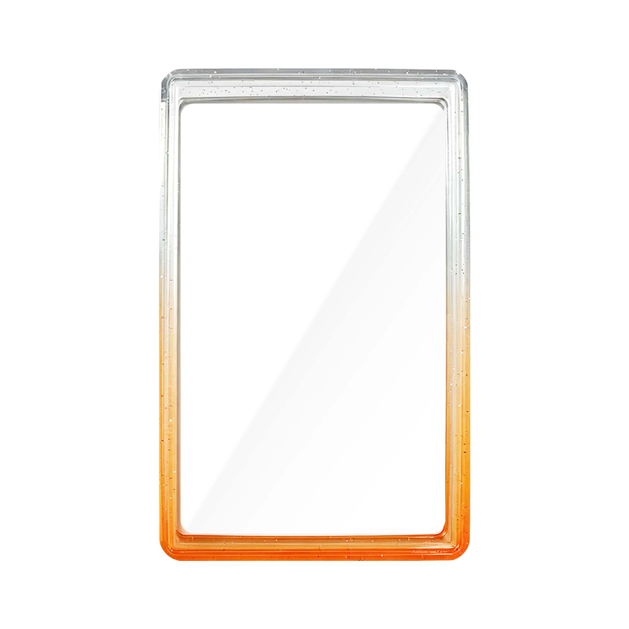 T002 Transparent&Orange with Back Panel
