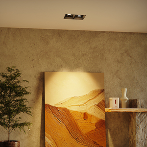 Scon Led Downlight Tàu từ USA, không có thuế quan | lớn trimless vuông lõm Spotlight, chống cháy nhôm ánh sáng Trần - Product Image 2