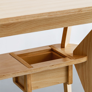 Escrit Desk for <strong>Home</strong> <strong>Office</strong>, Study, Bedroom or <strong>Compact</strong> Space. Desks Size: 47&quot;x23.6&quot;x29.5&quot;.Perfect Writing Table or Computer Desk - Product Image 6