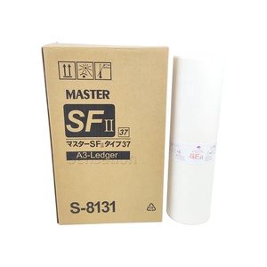 RISOs RISOGRAPHs SF 5430 5450 9350 için uyumlu SF II A3 Copyprinter ana rulo dijital teksir S-8131 Master - Product Image 1