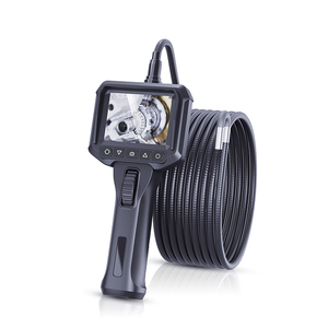 Mini CÁMARA DE boroscopio articulada de 2,8 \ "y, iluminación LED bidireccional, brillo ajustable, Sensor CMOS, tarjeta SD de vídeo analógico - Product Image 1