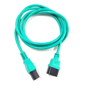 8ft 3/16 bilgisayar güç kablosu IEC C14 C20 fiş iec c15 C19 C13 kadın tak pdu için ana kurşun uzatma kablosu - Product Image 6