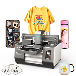 High Resolution Mini Digital UV <strong>Printer</strong> A3 UV Flatbed <strong>Printer</strong> Lingya A3 Desktop Inkjet <strong>Printer</strong> for Label Sticker Printing - Product Image 2